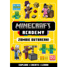 Minecraft Academy Zombie Outbreak: Learn and play! Official illustrated children’s Minecraft STEM adventure. The perfect gift for kids aged 6, 7, 8,