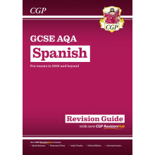 New GCSE Spanish AQA Revision Guide with CGP RevisionHub (for exams from 2026): Includes Audio & Online Tests (CGP AQA GCSE Spanish)