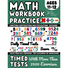 Maths Book for 11-12 Year Olds, Addition, Subtraction, Multiplication, Division , Ks3 Maths workbook Year 7: Adding, Subtracting, Multiplying & ... a