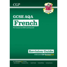 New GCSE French AQA Revision Guide with CGP RevisionHub (for exams from 2026): Includes Audio & Online Tests (CGP AQA GCSE French)