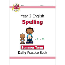 KS1 Spelling Year 2 Daily Practice Book: Summer Term (CGP Year 2 Daily Workbooks)