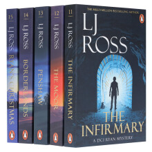 The DCI Ryan Mysteries By LJ Ross 5 Books Volume 11-15 Collection Set (The Infirmary, The Moor, Penshaw, Borderlands & Ryan's Christmas)