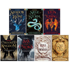 Leigh Bardugo 7 Books Collection Set (Six of Crows, Crooked Kingdom, Shadow and Bone, Siege and Storm, Ruin and Rising, King of Scars & Rule of Wolve