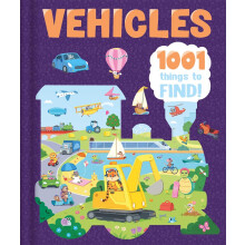 Vehicles: 1001 Things To Find (Search and Find Activity Book)