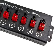 7-Position 45A for Anderson Plug Power Pole Distribution Module, Connector Splitter Distribution Board