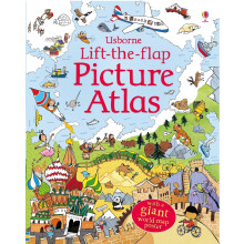 Lift the Flap Atlas: 1 (See Inside): with a giant world map poster