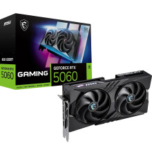 MSI GeForce RTX 5060 8G GAMING OC Graphics Card - RTX 5060 GPU, 8GB GDDR7 (28Gbps/128-bit), PCIe 5.0 - TWIN FROZR 10 Thermal Design (2 x STORMFORCE F