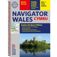 Philip's Navigator Wales: The Best Road Atlas for Wales Cymru (Philip's Road Atlases)