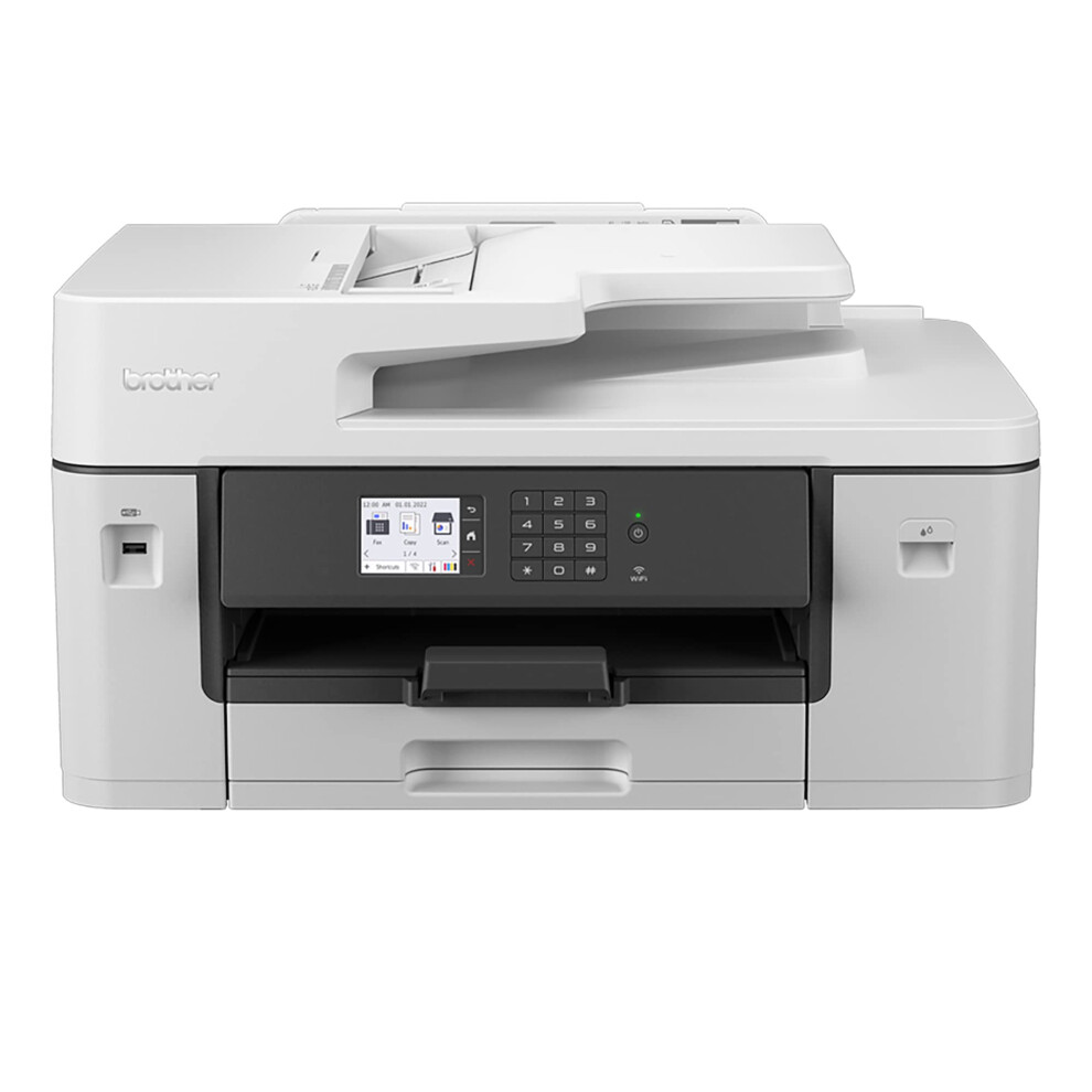 Brother Mfc-J6540dw Wireless Colour Inkjet Printer |A4 4-In 1 (Print/Copy/Scan/Fax) | Wi-Fi/Usb/Nfc | A3 Print/Copy/Scan, Uk Plug