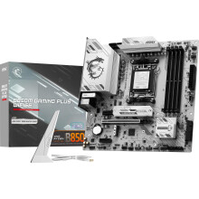 MSI B850M GAMING PLUS WIFI6E Motherboard, mATX - Supports AMD Ryzen 9000/8000 / 7000 Processors, AM5 - DDR5 Memory Boost 8200+ MT/s (OC), PCIe 4.0 x1