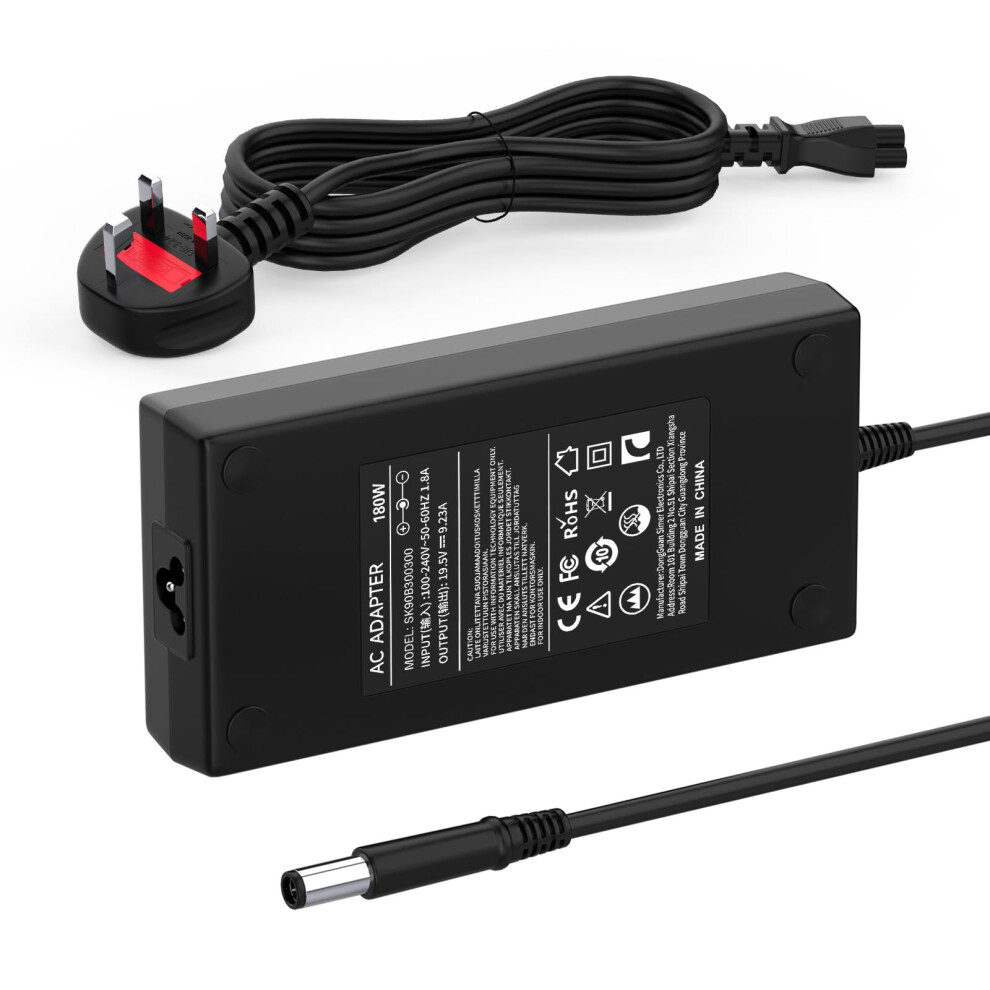 Photos - Power Tool Battery 180W Laptop Charger Compatible with Dell Precision 7510 7520 7530 7540 7550, Alienware G7 G5 G3 15 17 7588 7590 7790 5587 55