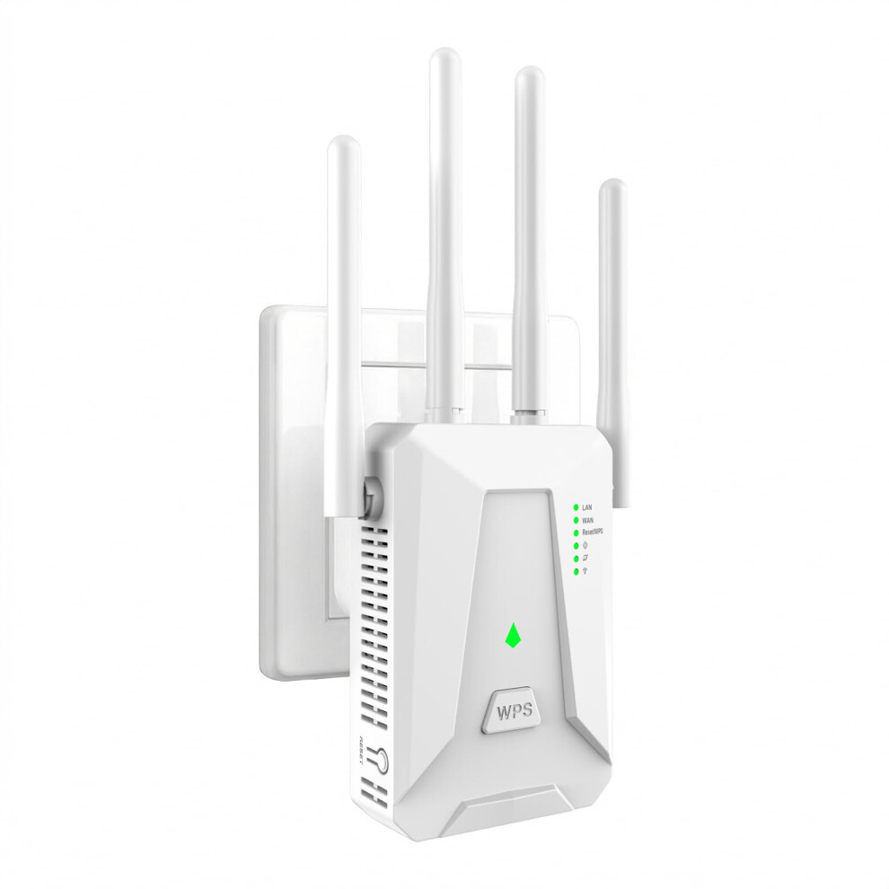 2026 Wifi Extender, Wifi Booster Range Extender, 4 Antennas Ethernet Port, 50 Devices Wifi Booster Range Extender, Covers Up To 5000 Sq.ft, Quick Set 5000892110240