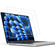 LUSA DESIGN 2Pack Air 13.6Inch Screen Protector for MacBook Air 13.6(2022-2026, M2, M3, M4)-A3240, A3113, A2681, 13.6" Mac Laptop Screen Protector Ey