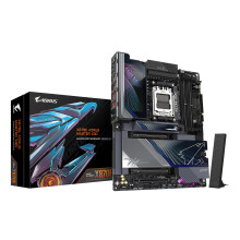 GIGABYTE X870E AORUS MASTER X3D Motherboard - Supports AMD Ryzen 9000 CPUs, 18+2+2 Phases Digital VRM, up to 9000Hz DDR5 (OC), 2xPCIe 5.0 + 3xPCIe 4.