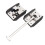 T Style Hook and Keeper RV Door Latch 7