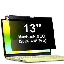 LUSA DESIGN Neo 13Inch Magnetic Privacy Screen Protector for MacBook Neo 13 Inch (A18 Pro, 2026), Anti Peeping Anti Blue Light Anti Glare Removable L