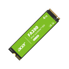Acer FA200 M.2 2280 SSD 4TB: PCIe 4.0 NVMe Gen4x4 with HMB & SLC, Up to 7200 MB/s Read Speed, Internal Solid State Drive for Laptop, Desktop PC & PS5