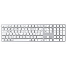 OMOTON Wireless Bluetooth Keyboard for Mac Air/Pro/iMac, QWERTY UK, Silver