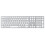 OMOTON Wireless Bluetooth Keyboard for Mac Air/Pro/iMac, QWERTY UK, Silver 1