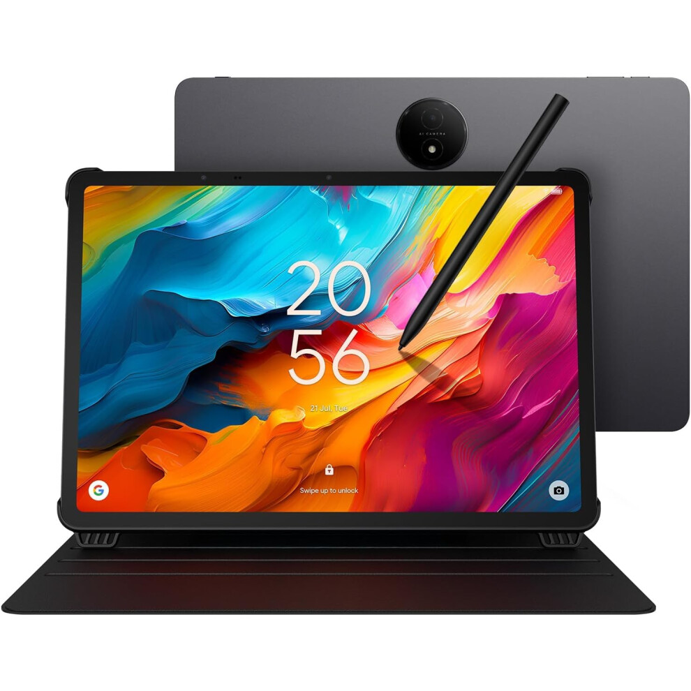 Tcl Nxtpaper 14 Wifi Tablet Flipcase & T-Pen 14.3" 2.4K 10,000Mah Battery 33W Fast Charging Nxtpaper Display Anti-Glare Anti-Blue Light Protect Your