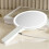 LED Handheld Makeup Mirror, Portable Rechargeable Fill Light Beauty Kit 4