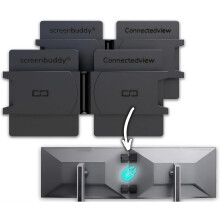 screenbuddy ConnectedView I Innovative PC accessories I Computer accessories I Gaming accessories for optimal gaming set-up I Magnetic screen connect