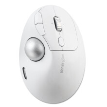 Kensington TB550 Wireless Trackball Mouse, Rechargeable Battery, Bluetooth(LE) & 2.4GHz Wireless Connections, Ergonomic Design, 4D Scroll Wheel, 128-