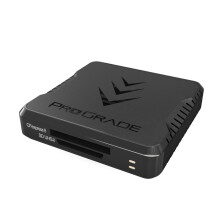 CFexpress Type B and SD UHS-II Dual-Slot Memory Card Reader by ProGrade Digital | USB 3.2 Gen 2 for Professional Filmmakers, Photographers & Content