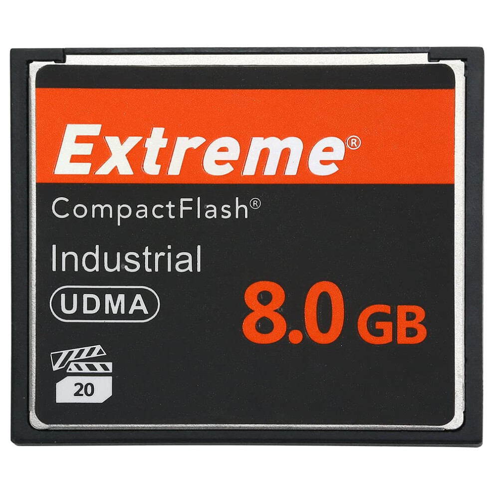 Extreme 8Gb Compact Flash Memory Card, Original Cf Card For Professional Photographer, Videographer, Enthusiast 5004823164159
