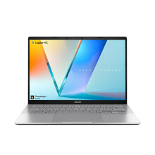 ASUS Vivobook S 14 S3407QA Laptop | 14.0-inch 2.8K Screen | CoPilot+ PC | Qualcomm Snapdragon X Plus | 16GB RAM | 1TB PCIe G4 SSD | UK Layout Backlit