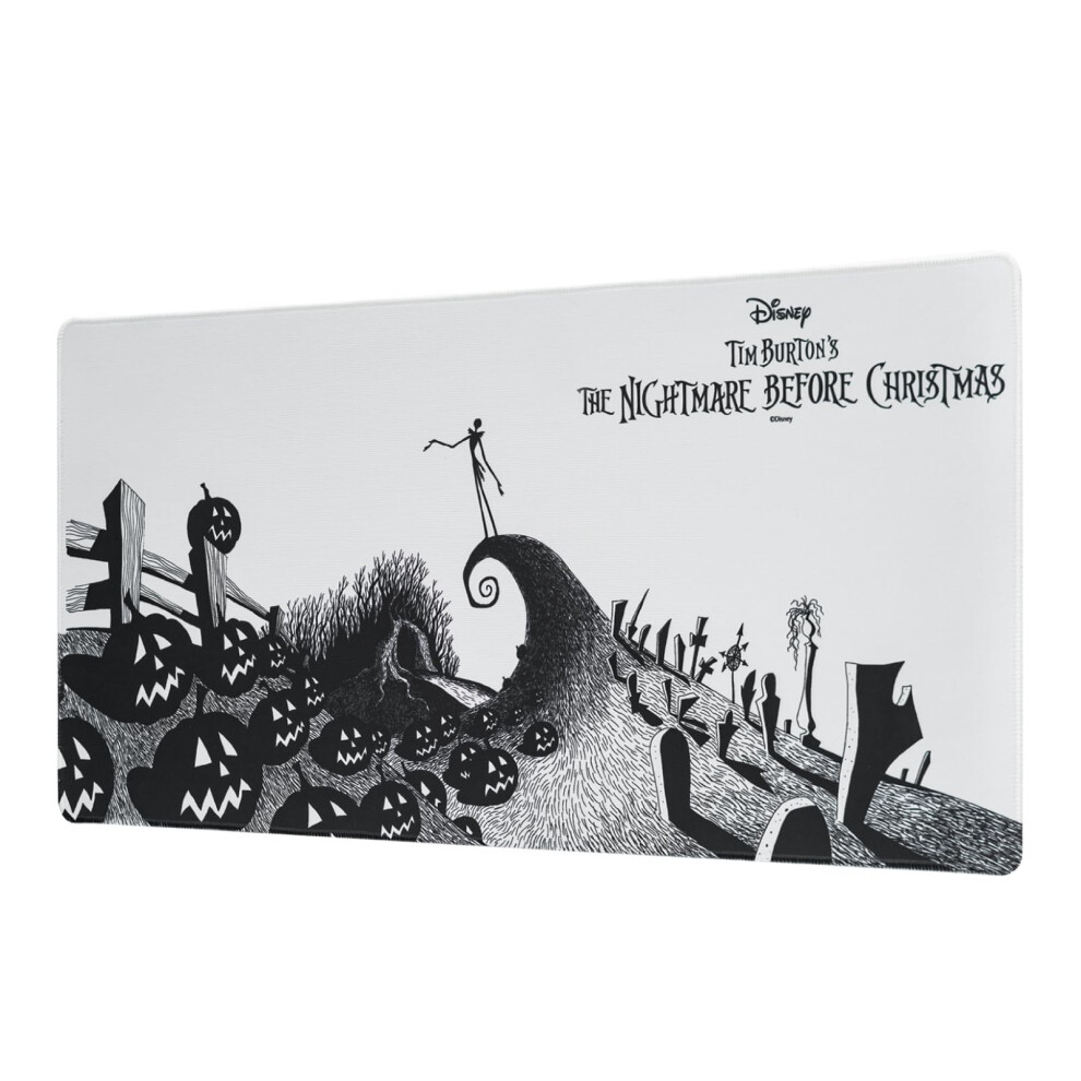 Grupo Erik Large Mouse Mat - Disney The Nightmare Before Gaming Mouse Pad Xxl 80 X 35 Cm - 31.5 X 13.8 In, Desk Mat Large, Gaming Desk Accessories | 5008658161833