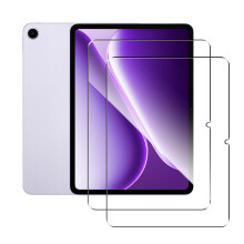 AUUYYA 2 Pack Tempered Glass for OnePlus Pad Go 2 12.1 Inch Screen Protector, 9H Hardness HD Screen Protector Film Compatible with OnePlus Pad Go 2,