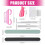Kit di 7 strumenti per manicure e nail art multicolore con lime e buffer a grana 100/180 e rimuovi cuticole. 3