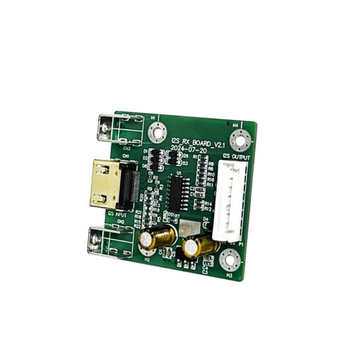 Carte Réceptrice  Vers I2S, Signal I2S Différentiel 2