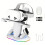 Base di Ricarica per Meta Quest 2/3/3S VR, con Luce RGB 20W 3