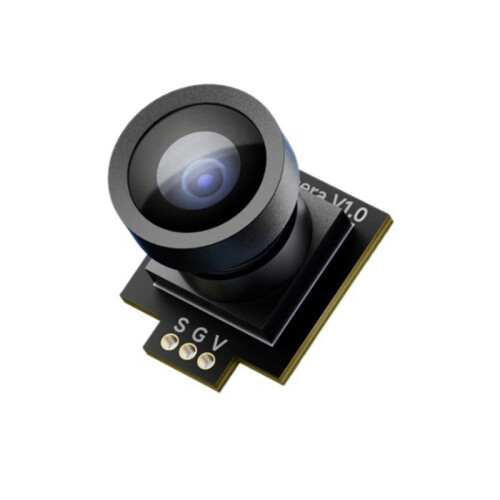 Câmera Aérea FPV com Sensor CMOS de 600TVL, Formato 4:3 e Campo de Visão de 141, Ideal para Corridas e Freestyle.