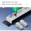 All-in-1 Network Punch Down Tool, Ergonomic Impact Punchdown Tool for Cat5e Cat6 Network Module Termination, Wiring Tool 4