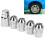 4x M12x1.5 Wheel Nut Locks 32mm Height 2