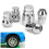 4x M12x1.5 Wheel Nut Locks 32mm Height 15