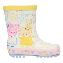 (White, 10 (Children's)) Peppa Pig Girls Wellies Infants Peppa Pig Flare Pull On white UK Size