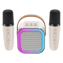 2025 Kinder-Karaoke-Maschine, Karaoke-Spielzeug mit bunten Lichtern für 316 Jahre alte Mädchen, Geschenke, Mini-Karaoke-Maschine f