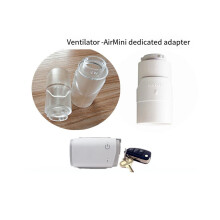 slangeadaptere, kompatible med Airmini-slangeadaptere, rejseslangeadaptere, egnet til alle masker med en diameter på 22 mm
