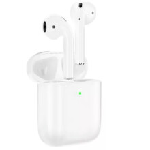 Auriculares Bluetooth no Apple con estuche, compatibles con AirPods de 2.ª generación: conexión automática, manos libres Siri, 3 horas
