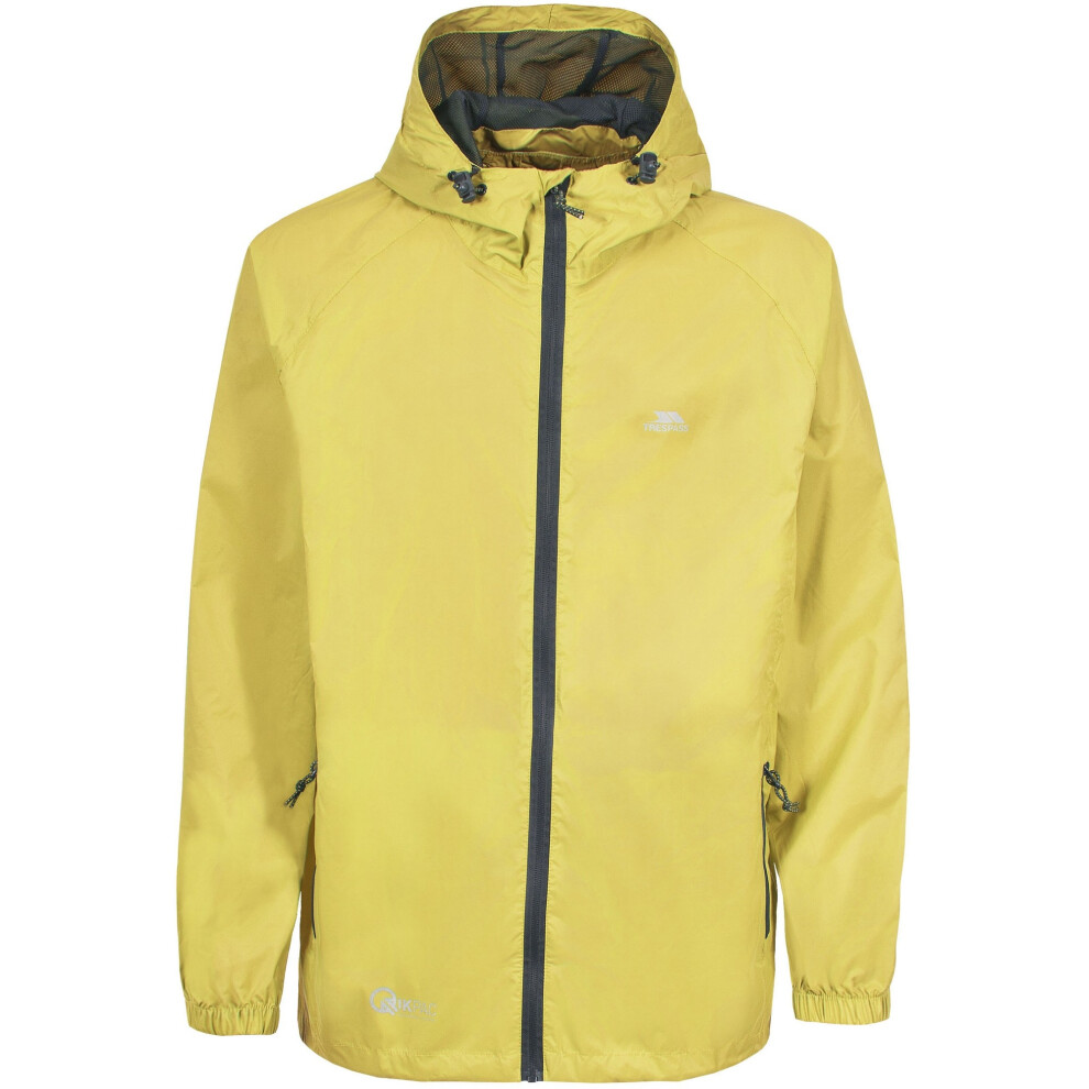 Trespass (Xs, ) Unisex Adult Qikpac Waterproof Jacket Yellow