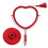 29.5x20.5x12.8cm Plastic Wedding Style Vanity Mirror, High-Definition Reflection for Bedroom 2