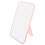 Pink Foldable Desktop Makeup Mirror 19x14x1cm, Touch Ups Eyebrow Grooming, Plastic 1Pcs 2