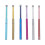 Assorted Color 16.7x0.5cm Plastic Lash Extension Brush Mascara 6Pcs 2