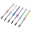 Assorted Color 16.7x0.5cm Plastic Lash Extension Brush Mascara 6Pcs 4