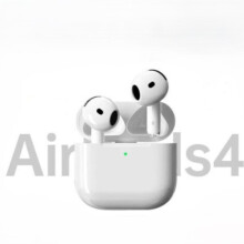 Bluetooth earbuds compatible with 4th generation AirPods, with charging case and wireless ear tips - non-Apple brand earbuds
