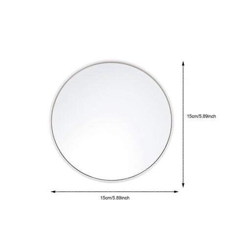 Bathroom Suction Cup Magnifying Mirror 10X Cosmetics Mirror 1